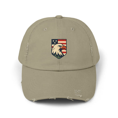 Distressed Cap - Patriotic Vintage Americana