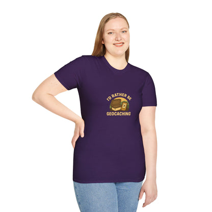 Unisex T-Shirt - I'd Rather Be Geocaching