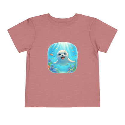 Adorable Seal Graphic Toddler T-Shirt