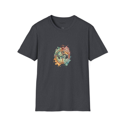 Unisex T-Shirt - Geocache Colorful Compass
