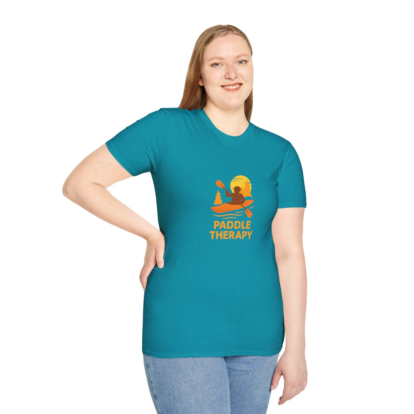 Unisex T-Shirt - Kayaking Paddle Therapy
