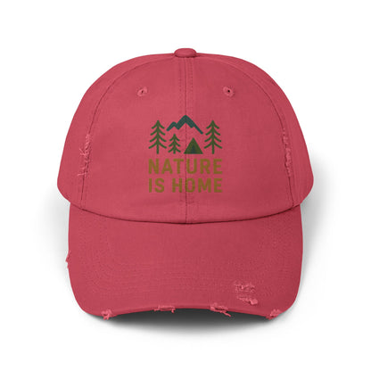 Distressed Cap - Nature is Home