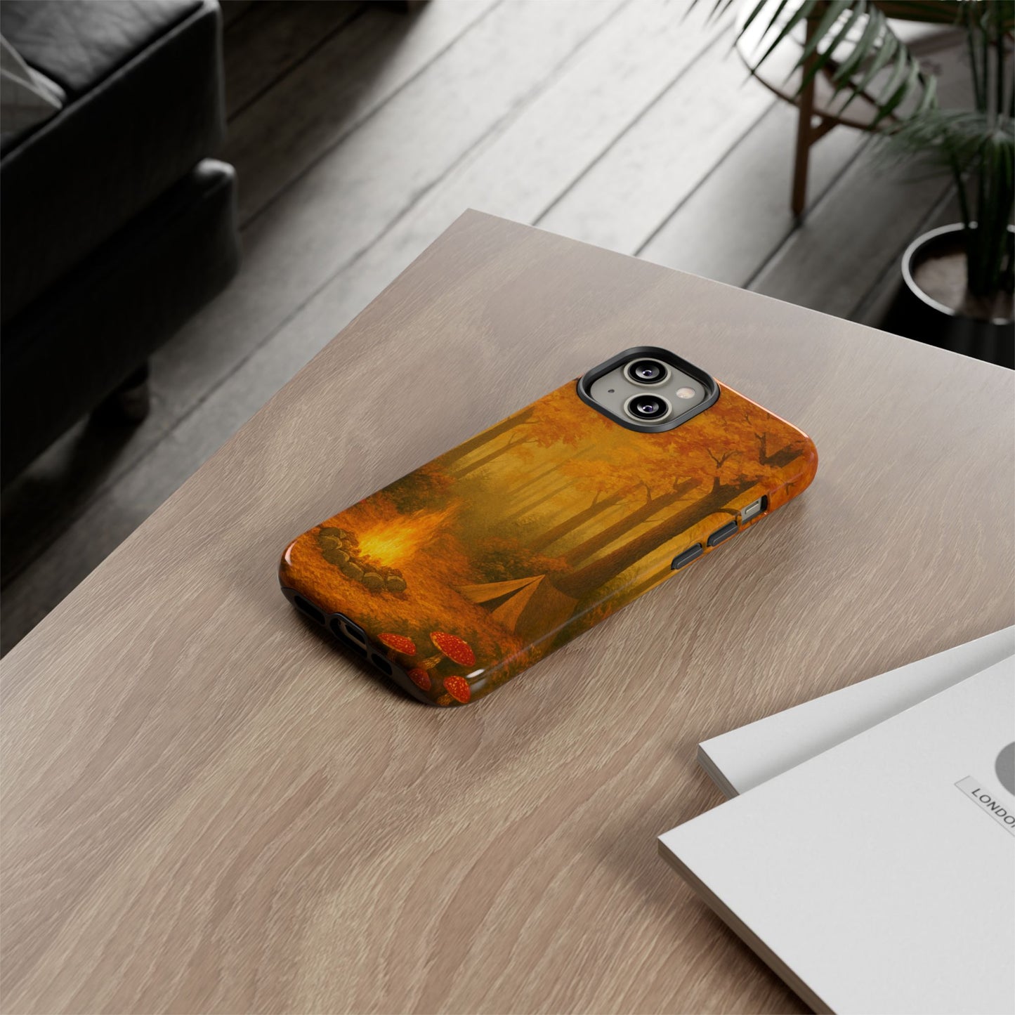 Tough Phone Case - Autumn Camping