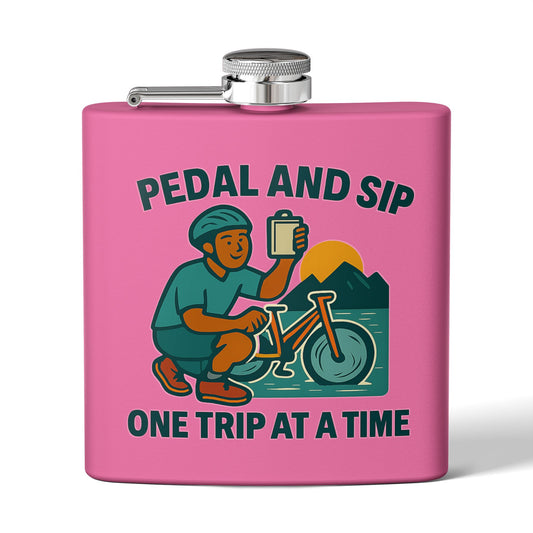 Bicycling Flask - Pedal and Sip One Trip at a Time