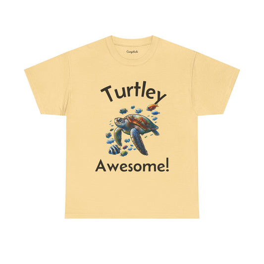 Unisex T-Shirt - Turtley Awesome Sea Turtle