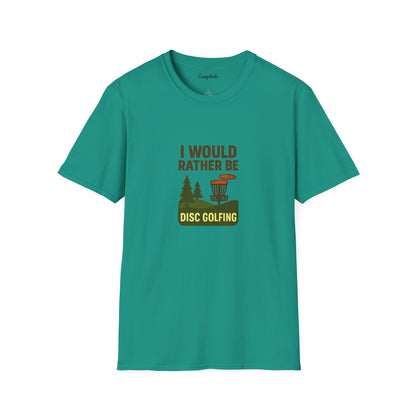 Unisex T-Shirt - I'd Rather Be Disc Golfing V3