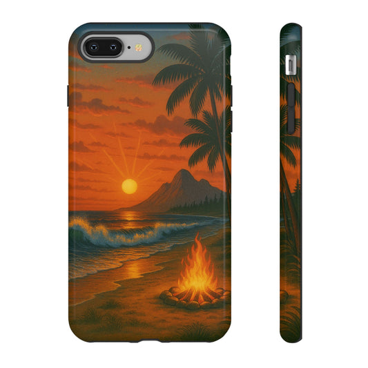 Tough Phone Case - Tropical Sunset Phone