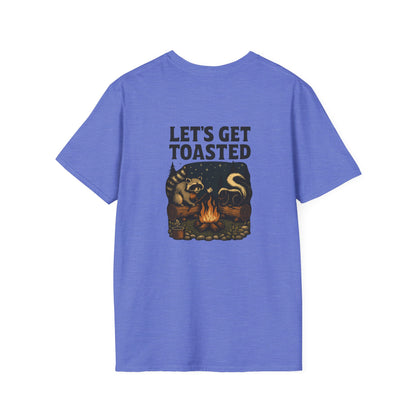 Unisex T-Shirt - Let's Get Toasted (2-sided graphic)