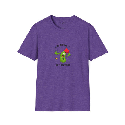Unisex T-Shirt - Zero to Smash in 2 Seconds