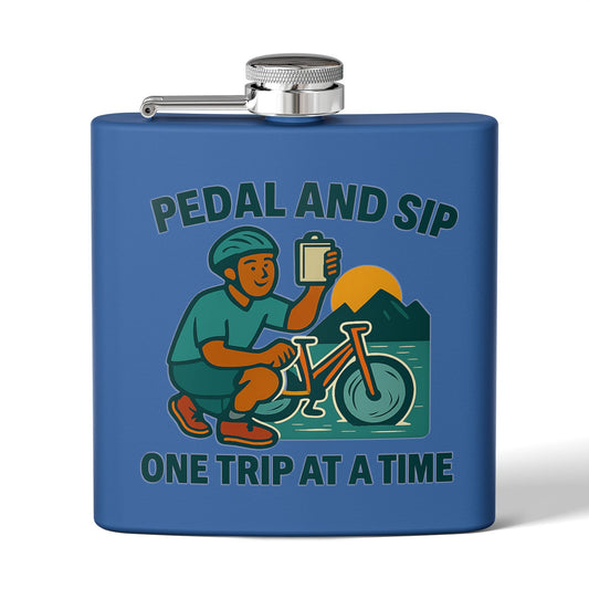 Bicycling Flask - Pedal and Sip One Trip at a Time