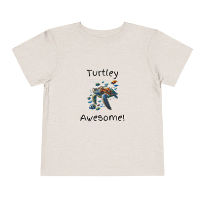 Turtle-Themed Toddler T-Shirt