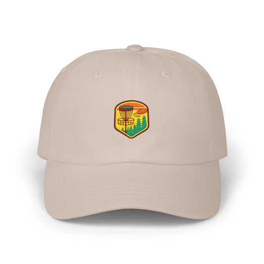 Classic Dad Cap - Disc Golf Emblem