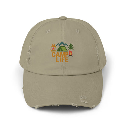 Distressed Cap - Camp Life