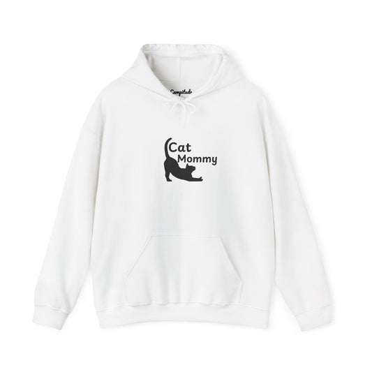 Unisex Hoodie - Cozy Cat Mommy