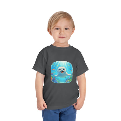 Adorable Seal Graphic Toddler T-Shirt