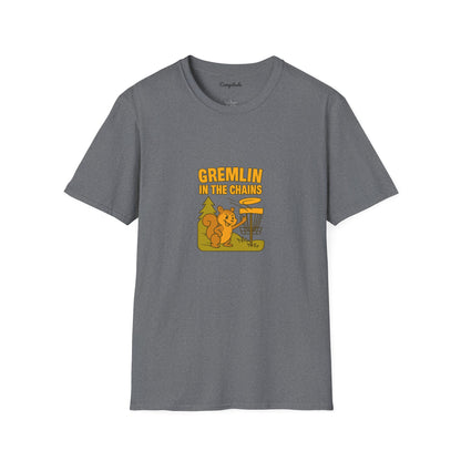 Unisex T-Shirt - Disc Golf Gremlin in the Chains
