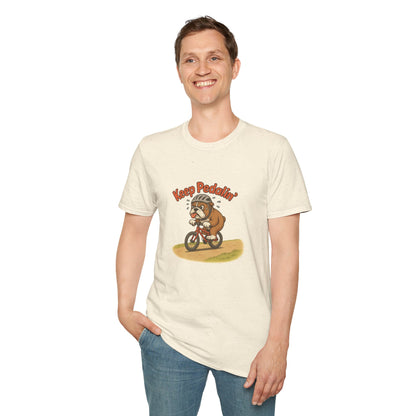 Unisex T-Shirt - Keep Pedalin'