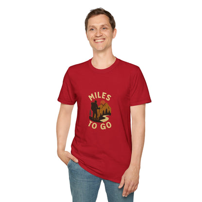 Unisex T-Shirt -  Miles to Go