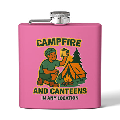 Camping Flask -  Campfire and Canteens in Any Location