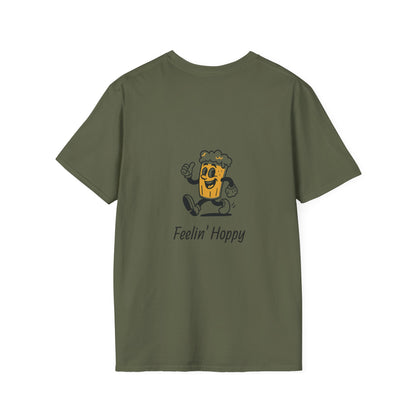 Unisex T-Shirt - Feelin' Hoppy - Beer (2-sided graphic)