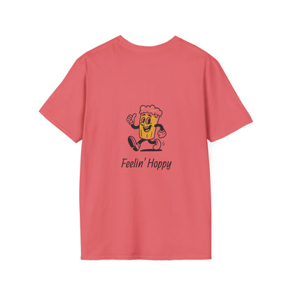 Unisex T-Shirt - Feelin' Hoppy - Beer (2-sided graphic)