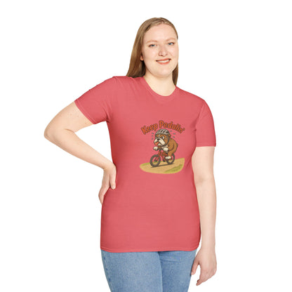 Unisex T-Shirt - Keep Pedalin'