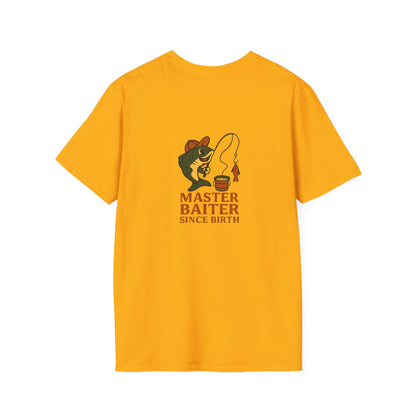 Unisex T-Shirt - Fun Master Baiter (2-sided graphic)