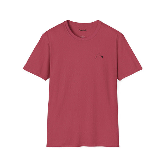 Unisex T-Shirt - Plan for the Day Fishing & Bourbon (2-sided graphic)