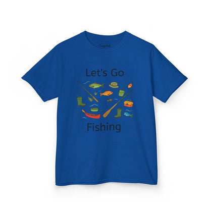 Kids T-Shirt - Let's Go Fishing
