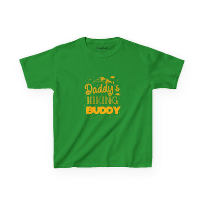 Kids Heavy Cotton™ T-Shirt - Daddy's Hiking Buddy