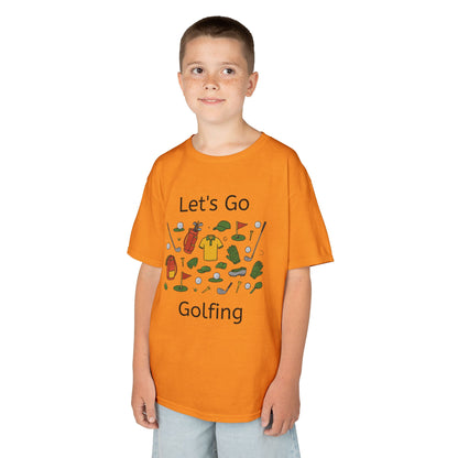 Kids T-Shirt - Let's Go Golfing