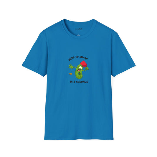 Unisex T-Shirt - Zero to Smash in 2 Seconds