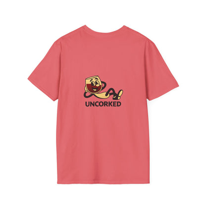 Unisex T-Shirt - Uncorked - Wine (2-sided graphic)