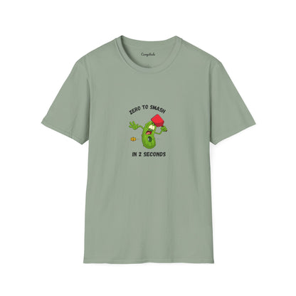 Unisex T-Shirt - Zero to Smash in 2 Seconds