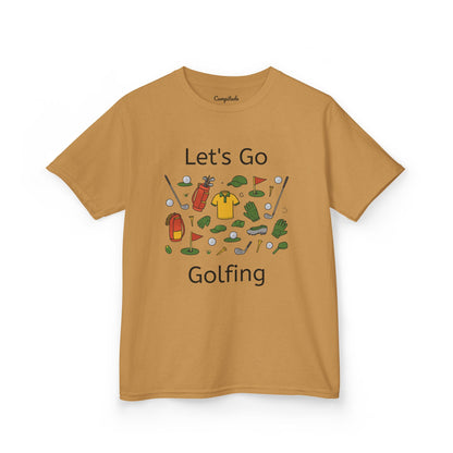 Kids T-Shirt - Let's Go Golfing