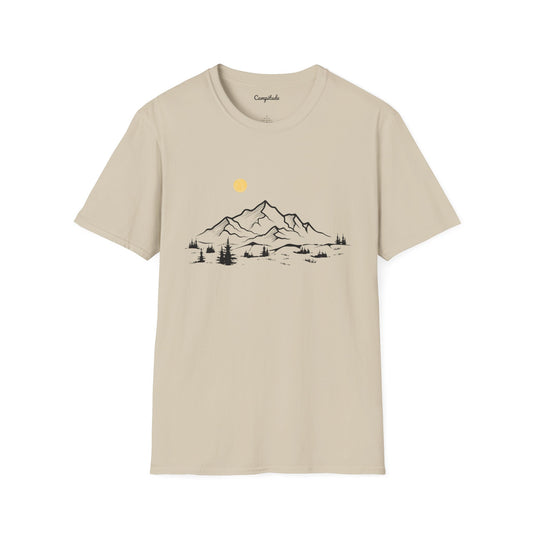 Unisex T-Shirt - Mountain Sunset