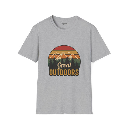 Unisex T-Shirt - Great Outdoors Mountain