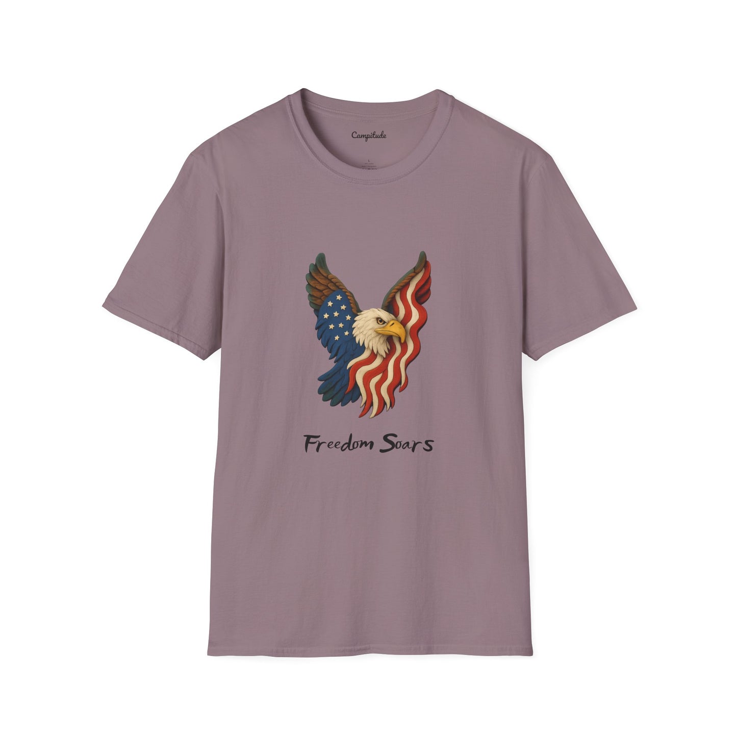 Unisex T-Shirt - American Eagle Freedom Soars