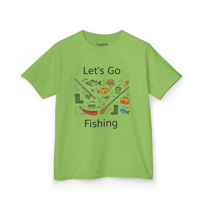 Kids T-Shirt - Let's Go Fishing