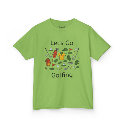 Kids T-Shirt - Let's Go Golfing