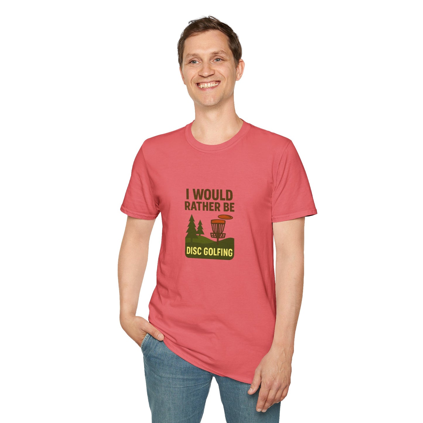 Unisex T-Shirt - I'd Rather Be Disc Golfing V3