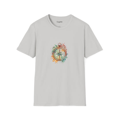 Unisex T-Shirt - Geocache Colorful Compass