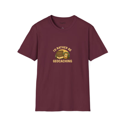 Unisex T-Shirt - I'd Rather Be Geocaching