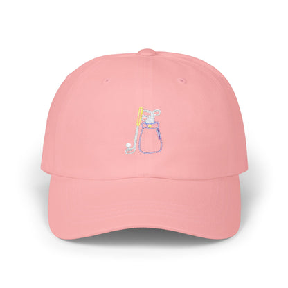 Classic Dad Cap - Neon Golf