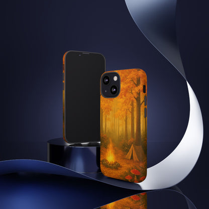 Tough Phone Case - Autumn Camping