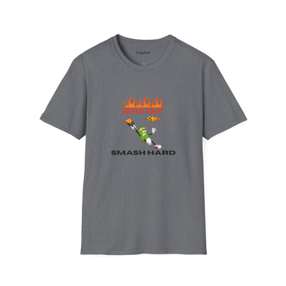 Unisex T-Shirt - Serve Heat Smash Hard