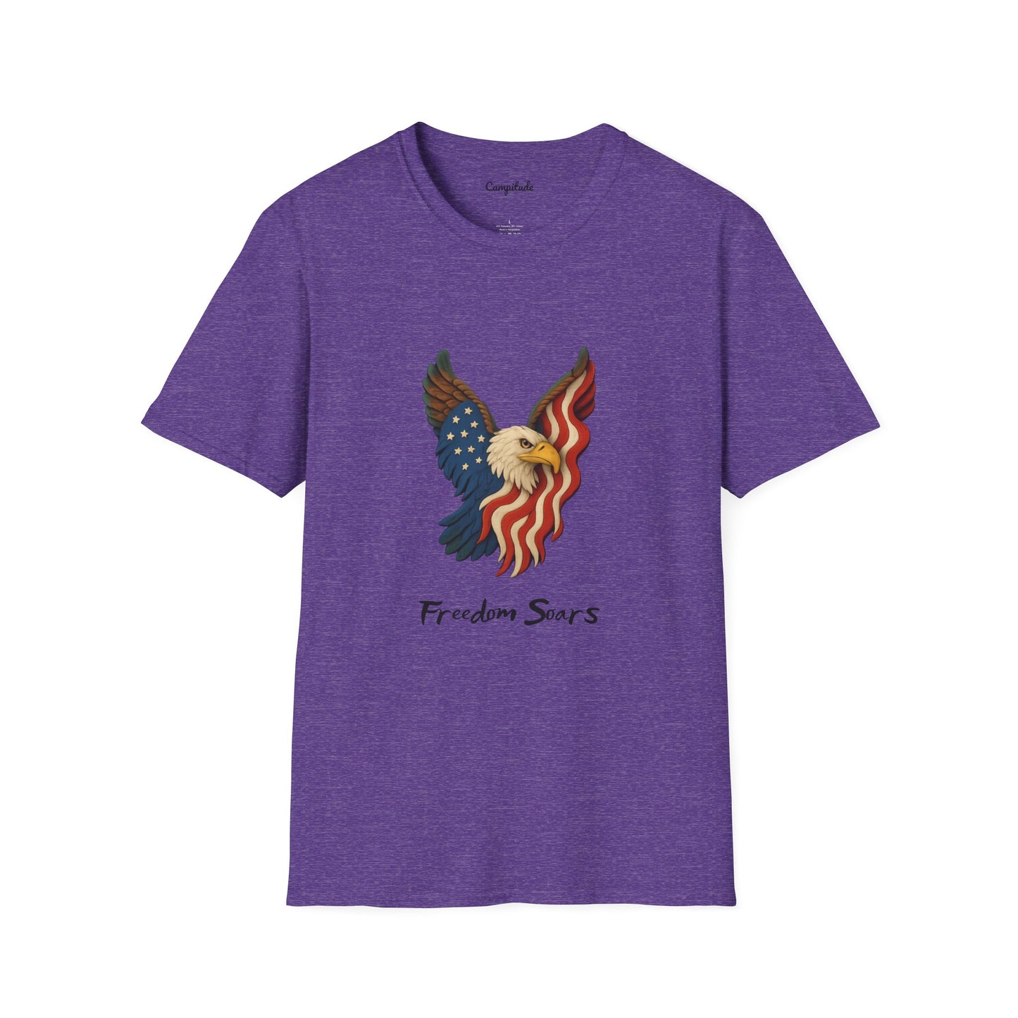 Unisex T-Shirt - American Eagle Freedom Soars