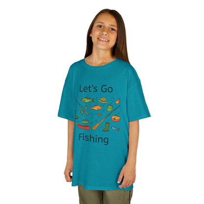 Kids T-Shirt - Let's Go Fishing