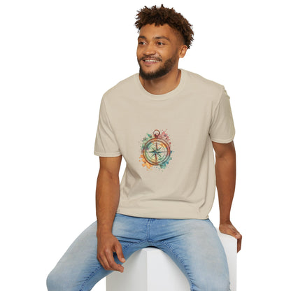 Unisex T-Shirt - Geocache Colorful Compass