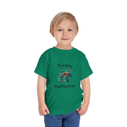 Turtle-Themed Toddler T-Shirt